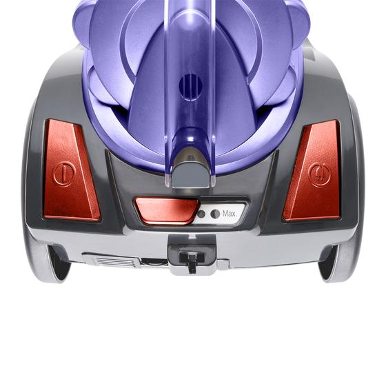 Cyclone vacuum cleaner 800W achterkant met knoppen