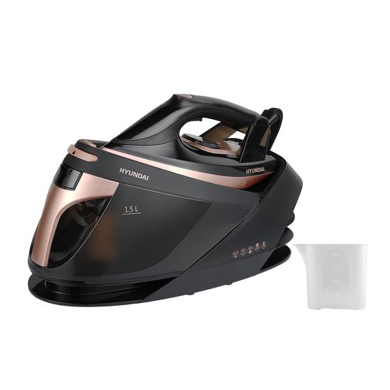 Hyundai steam iron with measuring jug