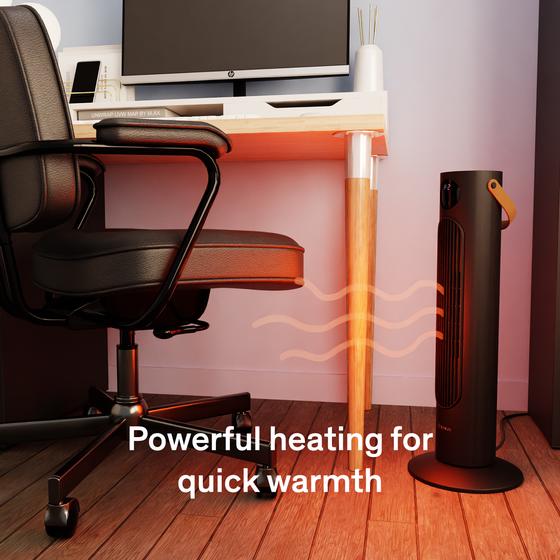 Electric heating in an office