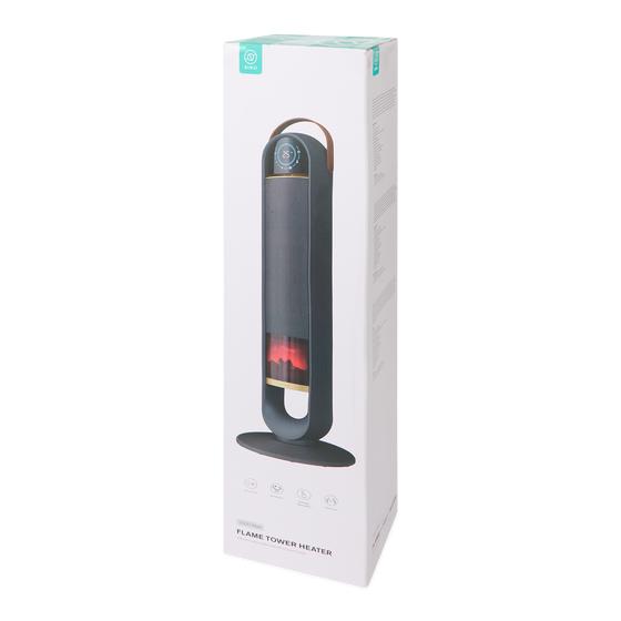 Sinji Flame Tower Heater packaging