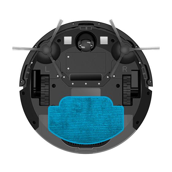 Sinji Gyro robot vacuum cleaner with mop - bottom view