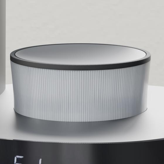 Sinji bladeless fan with heating - LED light switched off