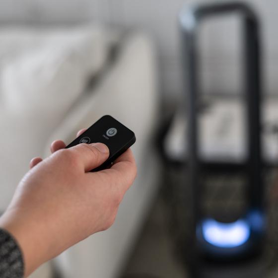 Sinji bladeless fan with heating - remote control