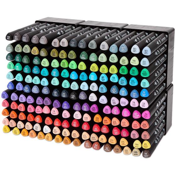 Twinmarkers set 170 pcs - all markers in storage