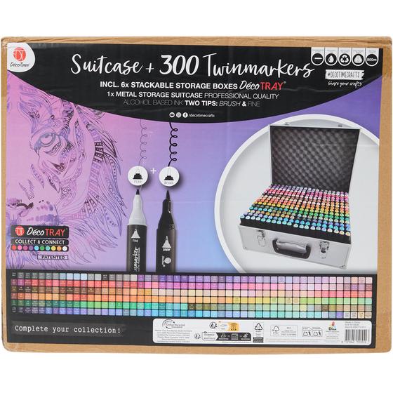 Décotime Twinmarker XXXL set – 300-piece – in packaging