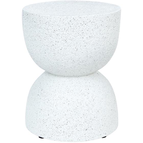MgO side table - white
