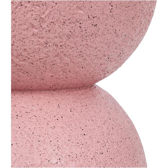 MgO side table - dusty rose - design detail