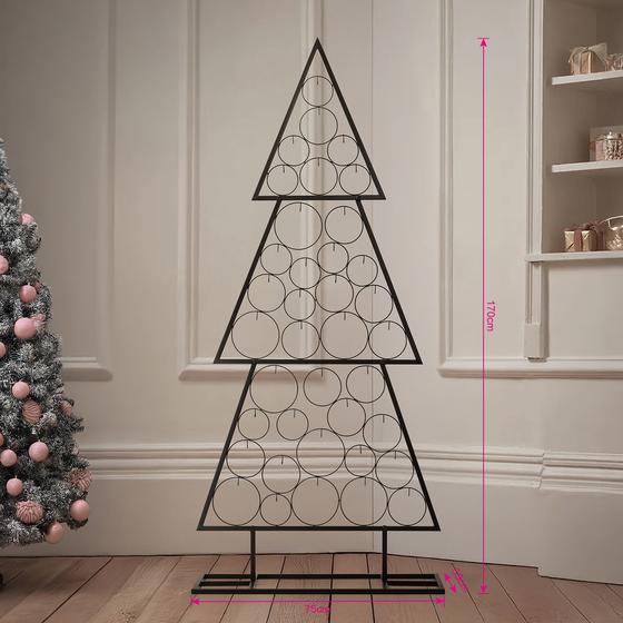 Metal Christmas tree – dimensions