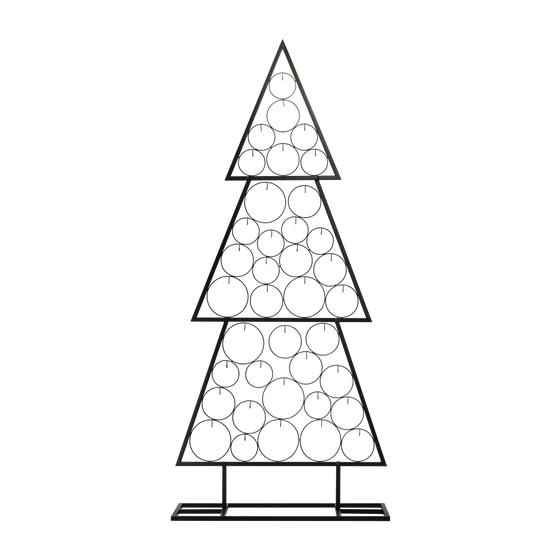 Metal Christmas tree – front view