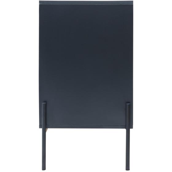 TV cabinet - black - side view