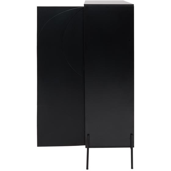 Cabinet – black – side view