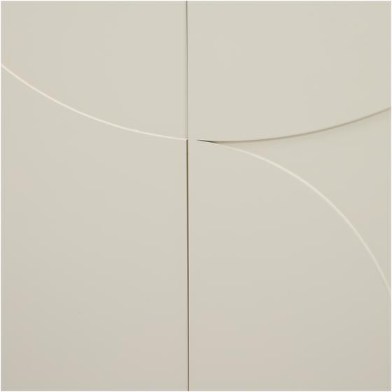 Cabinet – beige – close-up of door