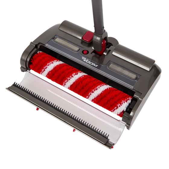 Voom SpinSweep cordless sweeper - flap open