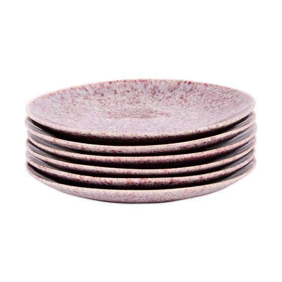 Dinner set Feather - Lilac - plates