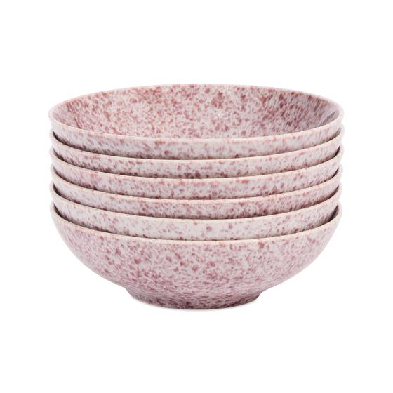 Dinner set Feather - Lilac - bowls