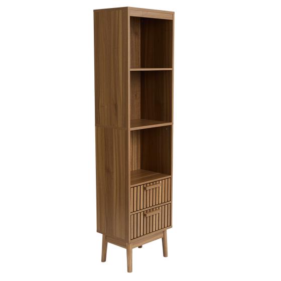 Bathroom cabinet with drawers and shelves