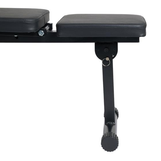 seat adjustable downwards - close-up of bench