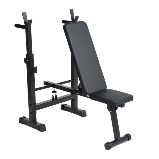 Folding weight bench
