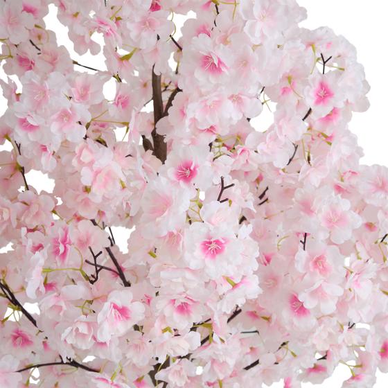 Artificial cherry blossom tree - 160 cm - close-up of pink blossoms