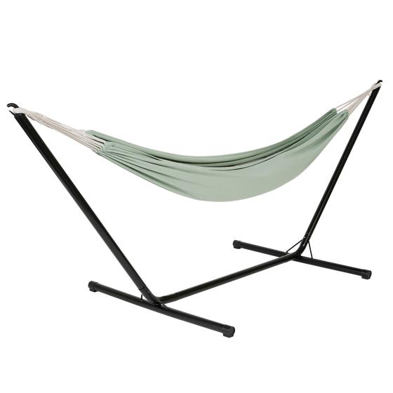 Hangmat met frame - schuin vooraanzicht