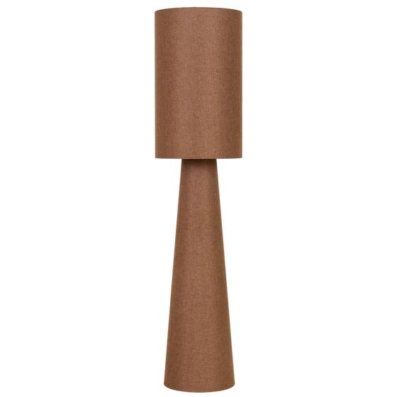 Japandi vloerlamp - bruin 130 x 30 x 30 cm | E27-fitting 