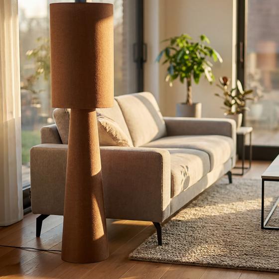 Japandi vloerlamp inspiratie woonkamer