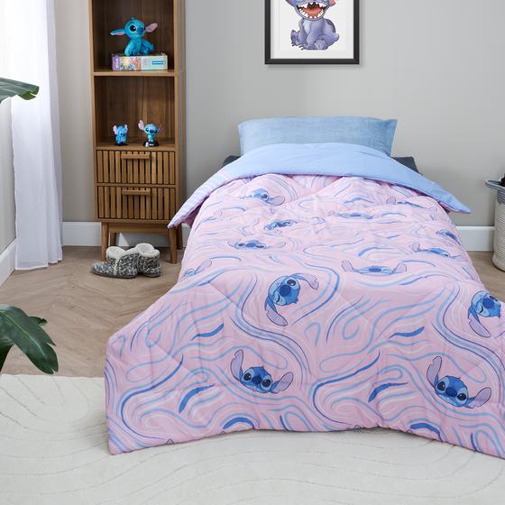 Lazy all-in-one kinderdekbed Stitch - dubbelzijdig