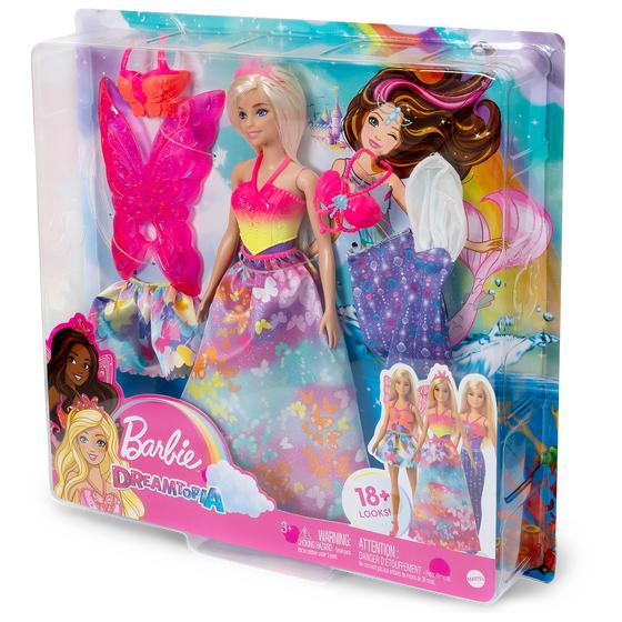Emballage de profil de la poupée Barbie Dreamtopia 