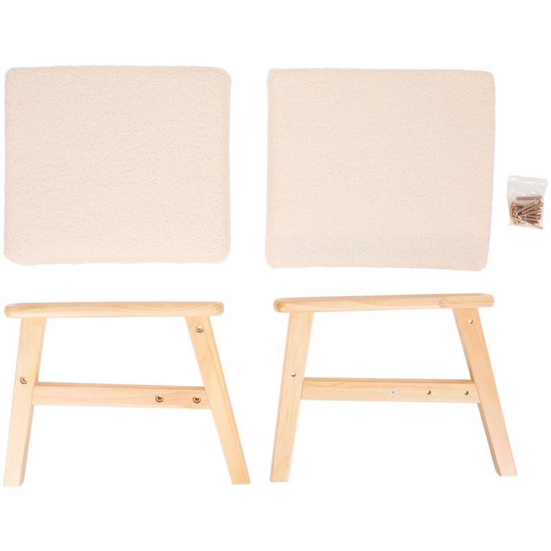 Teddy kids' chair with armrests - unassembled