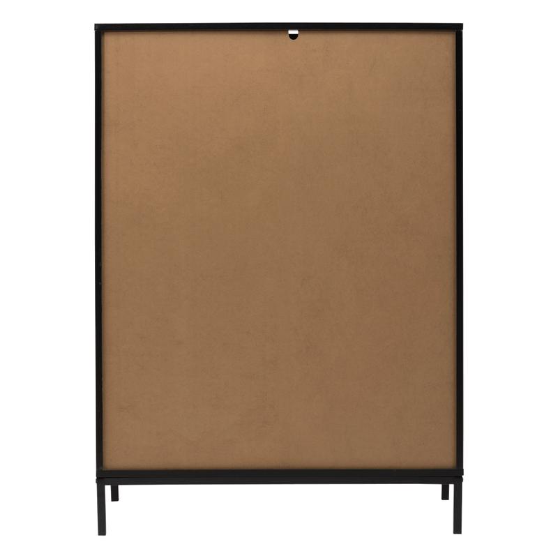 Herringbone cabinet- back of cabinet