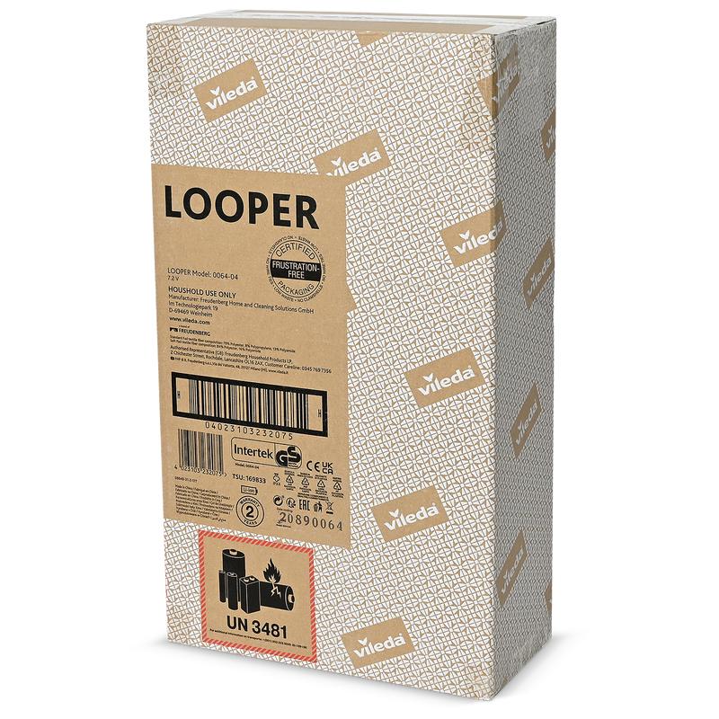 Balai serpillière électrique Vileda Looper packaging