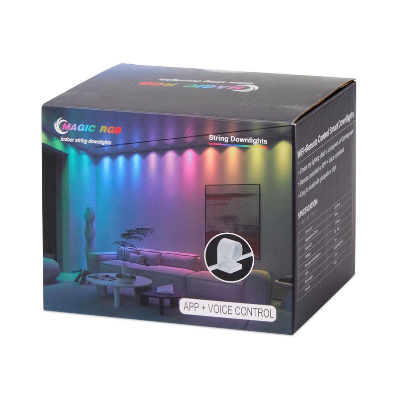 Music-sensitive LED light string - 3 metres