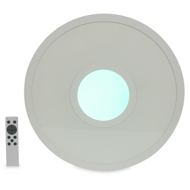 Telefunken LED paneel met afstandsbediening licht blauw gekleurd