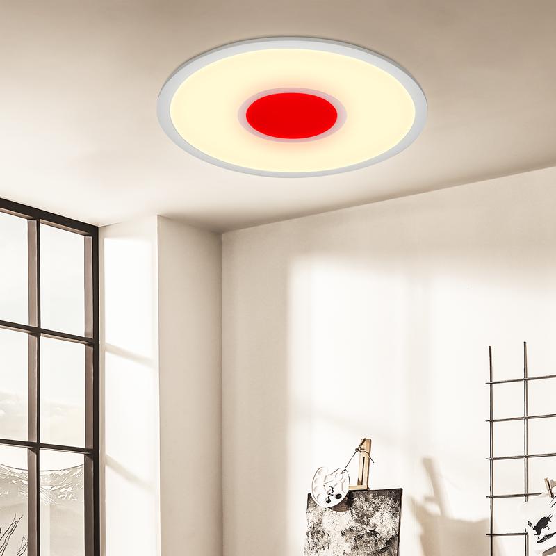Telefunken LED panel - round, red