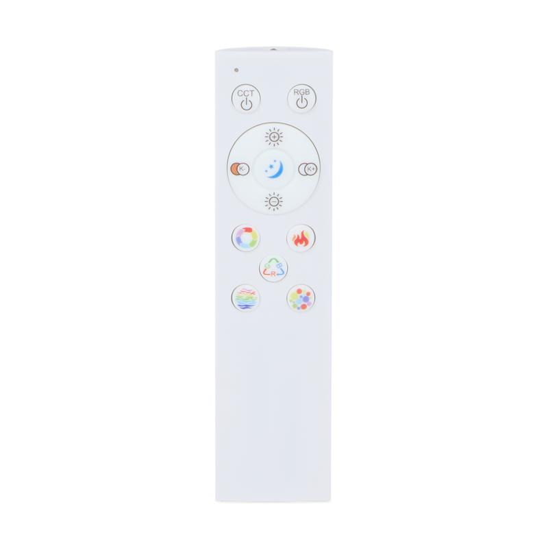 Rectangular CCT LED panel Magic Cento 319904TF - silver remote control