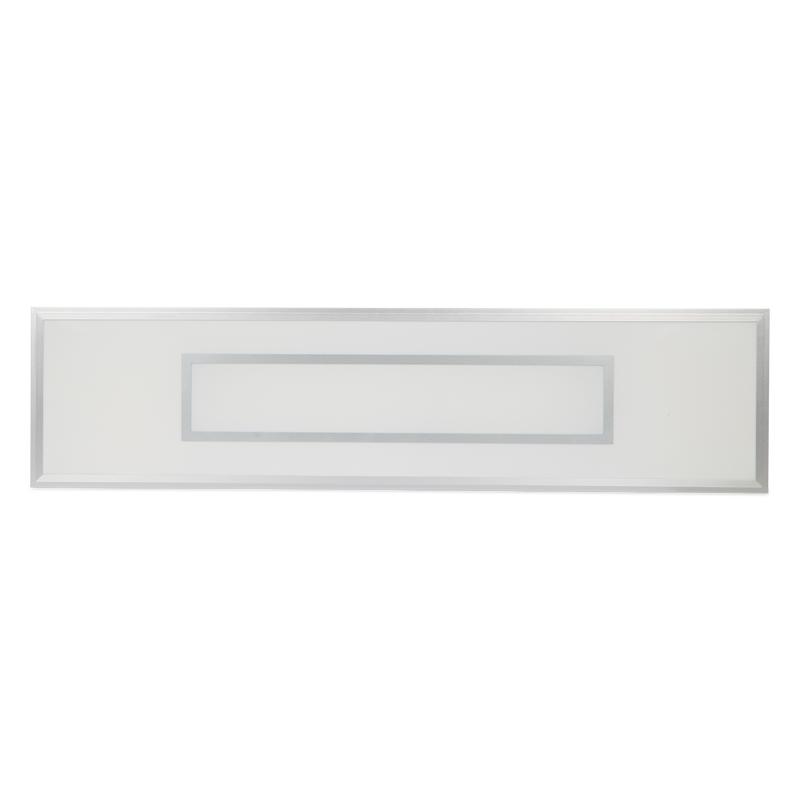 Panneau LED rectangulaire Telefunken Magic Cento 320004TF gris argenté éteint