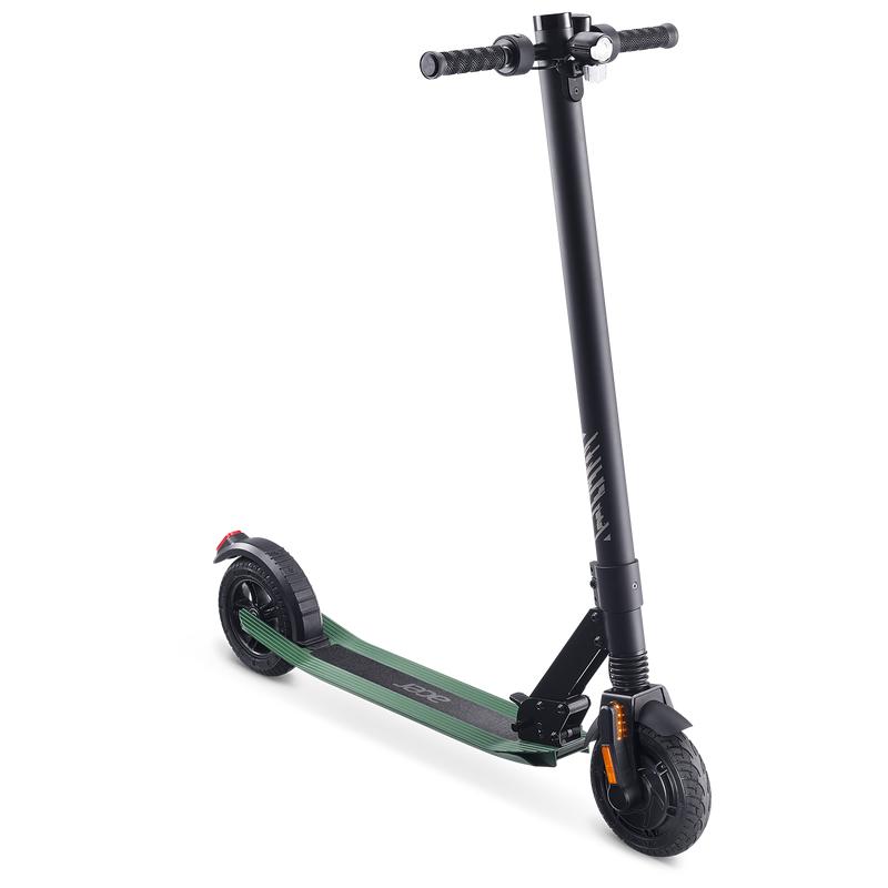 Acer Electrical Scooter 1 Green schuin aanzicht