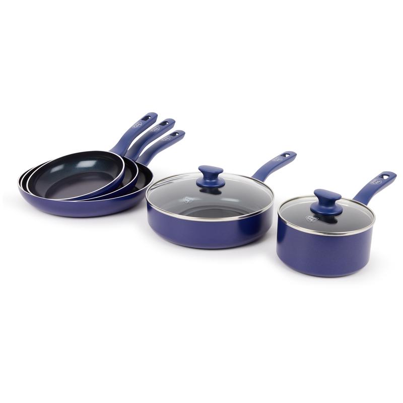 Greenchef 14-piece pan set - all pans 2 with lids