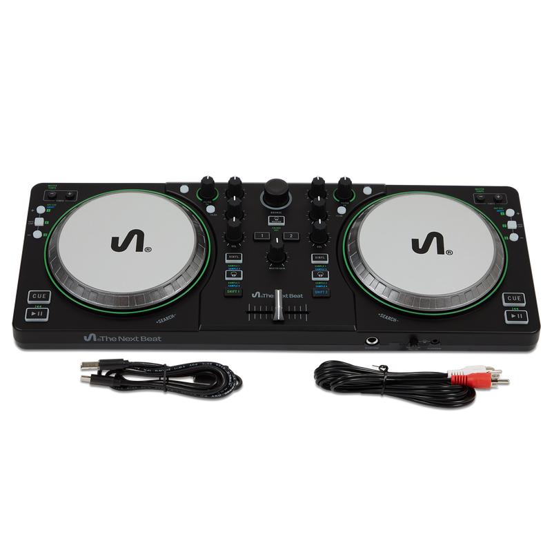 The Next Beat by Tiësto DJ controller with cables