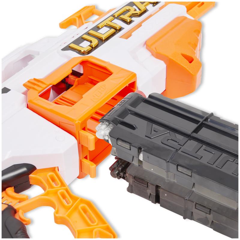 Load magazines into the NERF