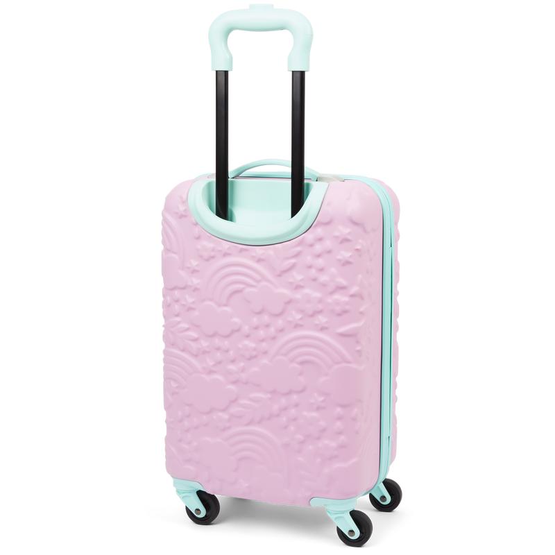 children's suitcase Clouds back