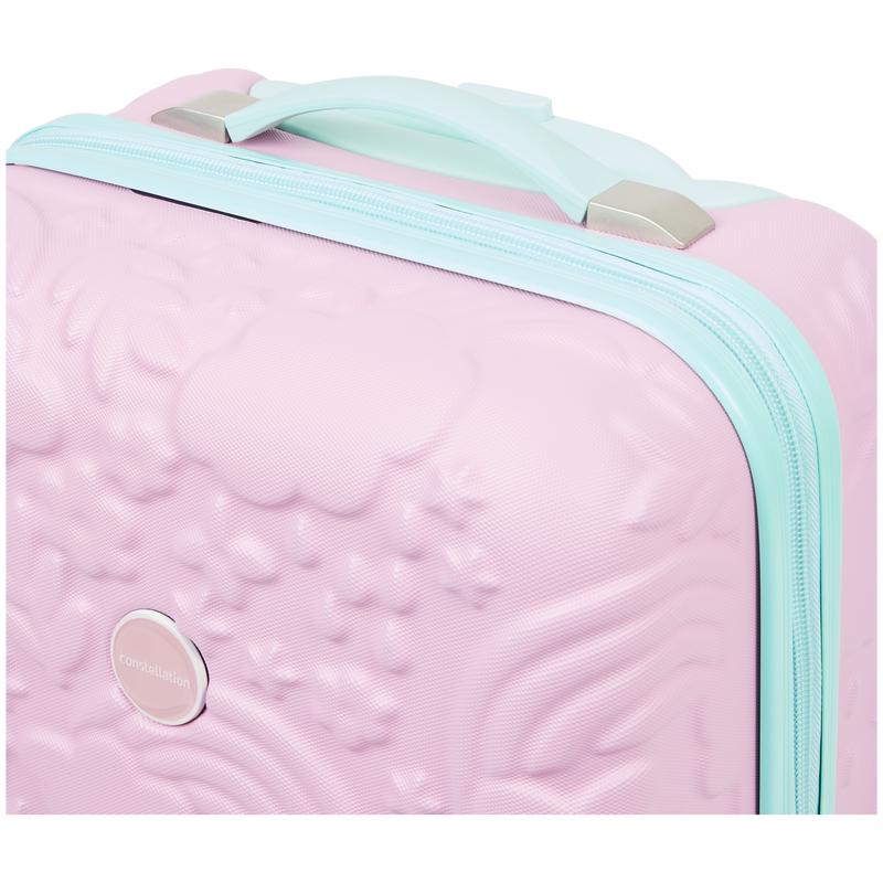 children's suitcase Clouds top closure with handle folded