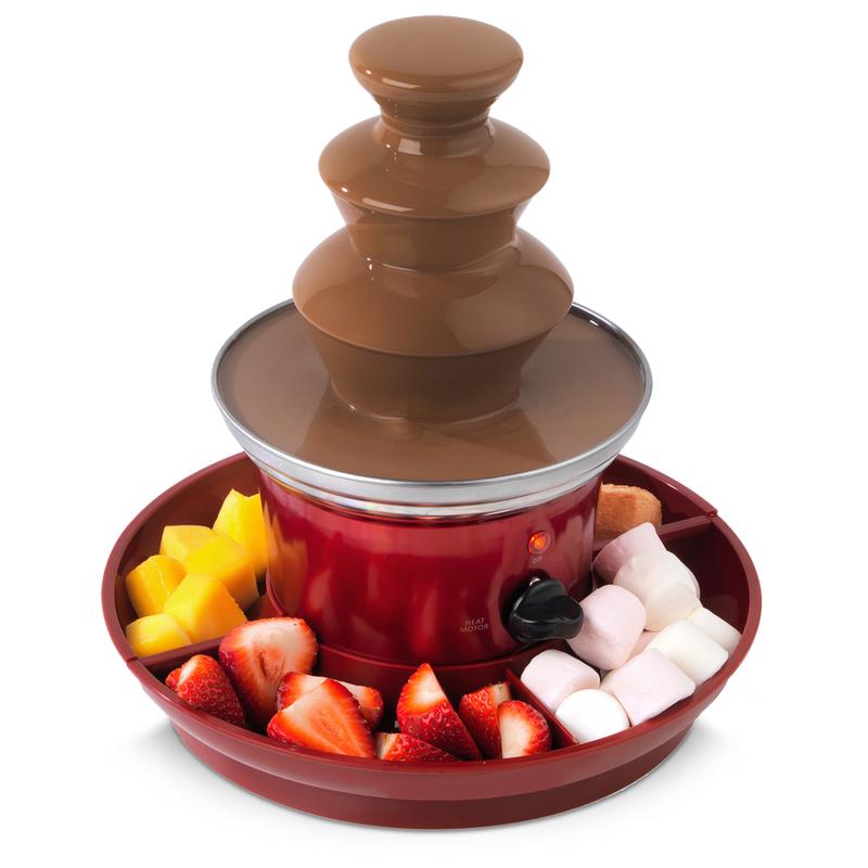 Fontaine à Chocolat Cheqo® - Fontaine à Chocolat - Fondue au Chocolat -  200ml - 80°C 