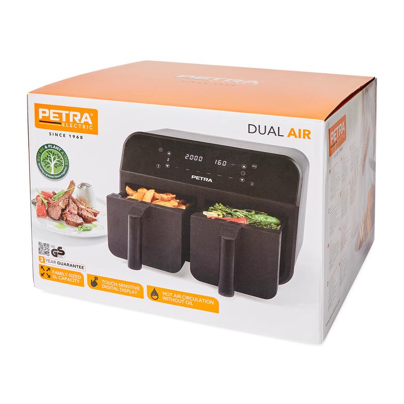 Petra double smart fryer - packaging