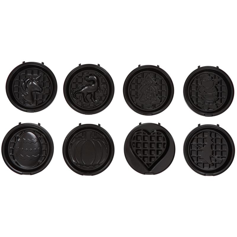 Petra 10-in-1 mini waffle maker - different baking plates