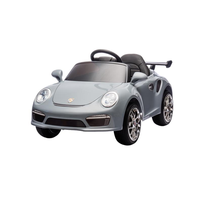 Elektrische kinderauto Porsche RUF CTR 3 S505 – grijs