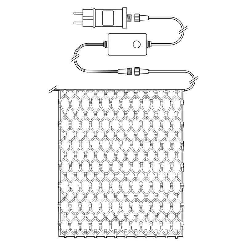 Nedis SmartLife Christmas lights - overview of parts