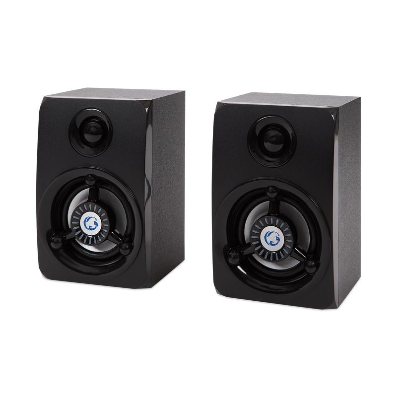 2.1 gaming speaker with LED lighting separate speakers