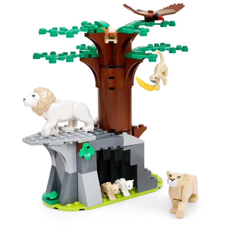 Lego City Wildlife Rescue Camp animals