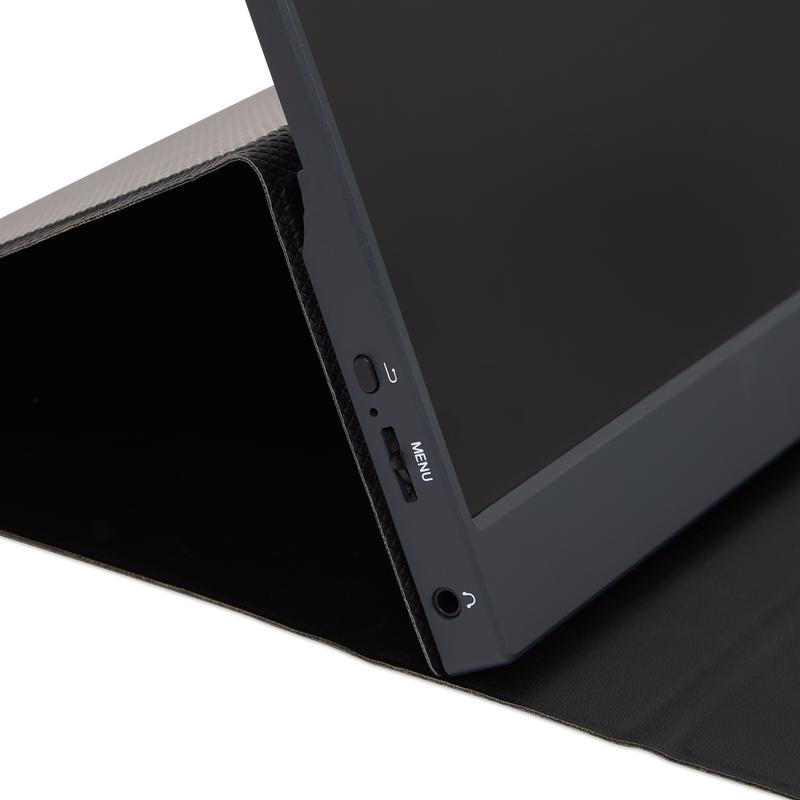 Denver portable monitor - 15.6 inch - close-up of side